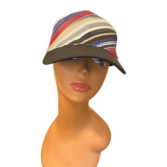 Boho Scarf Cap Women Modern Bohemian style Handmade Upcycled clothes to Caps - Picture 2 of 4